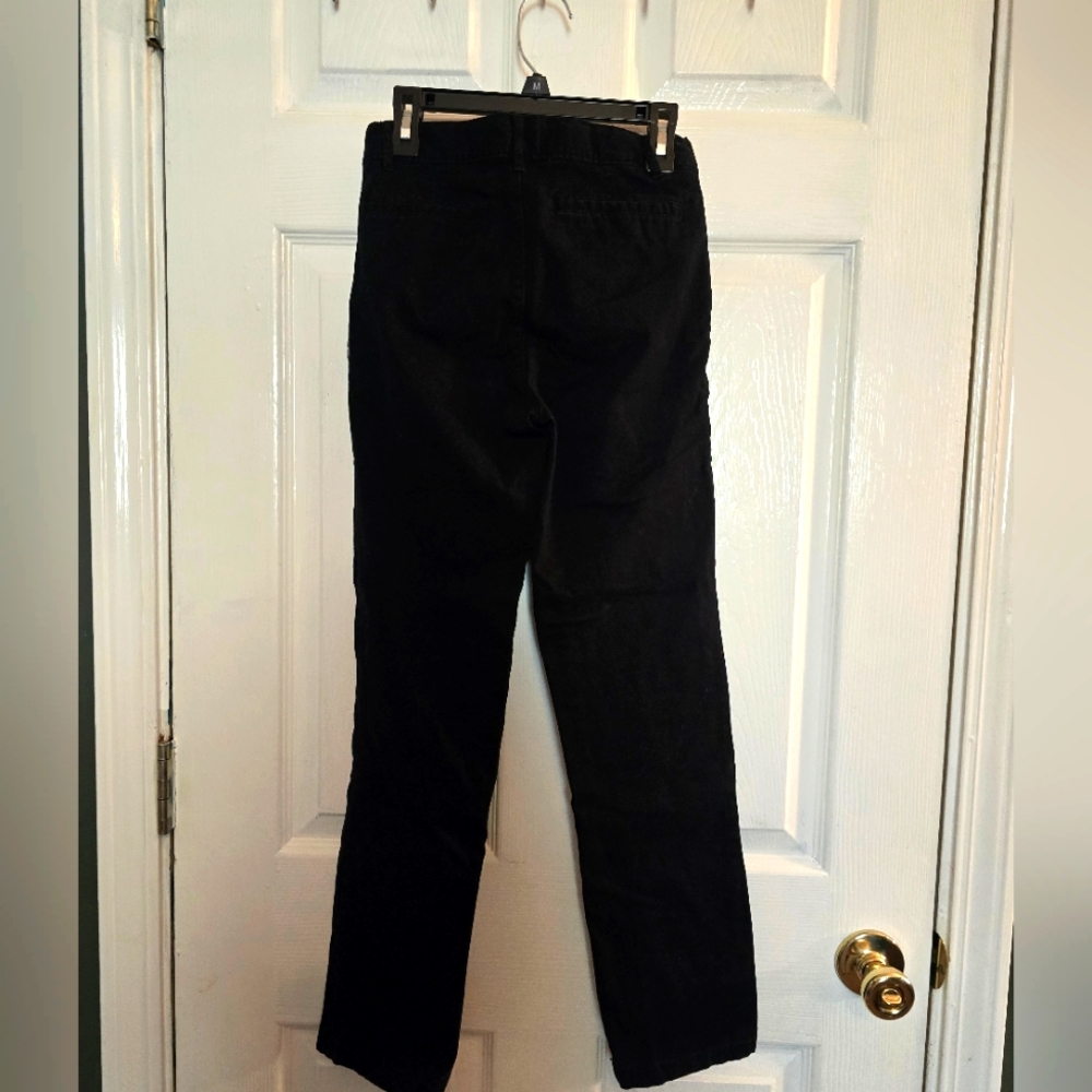 Children's Place boys black dress pants, 12 Slim